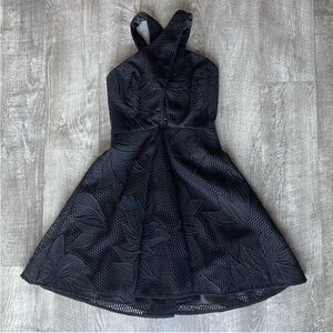 Jay Godfrey Criss Cross Mini Dress